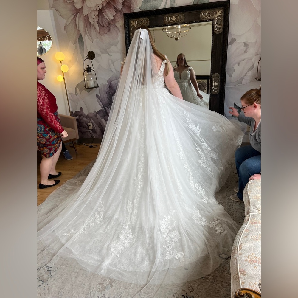 Elegant Ivory Bridal Veil
